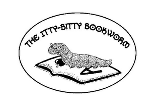 THE ITTY-BITTY BOOKWORM A logo