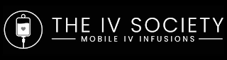 THE IV SOCIETY MOBILE IV INFUSIONS logo