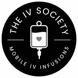 THE IV SOCIETY MOBILE IV INFUSIONS logo