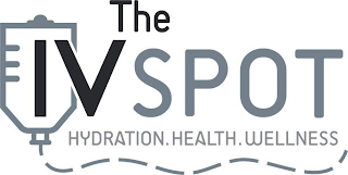 THE IV SPOT HYDRATION.HEALTH.WELLNESS logo
