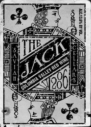 THE JACK SAVIAH CELLARS COLUMBIA VALLEY RED WINE 2006 ALC. 13.6% BY VOL. logo