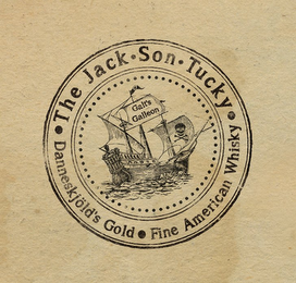· THE JACK·SON·TUCKY DANNESKJÖLD'S GOLD · FINE AMERICAN WHISKY GALT'S GALLEON logo