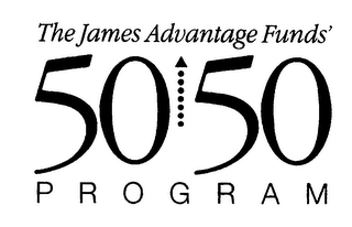 THE JAMES ADVANTAGE FUNDS' 50 50 PROGRAM logo