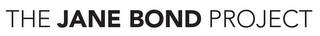 THE JANE BOND PROJECT logo