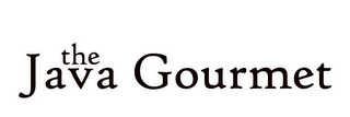 THE JAVA GOURMET logo