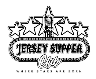 THE JERSEY SUPPER CLUB WHERE STARS ARE BORN logo