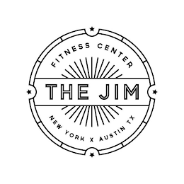 THE JIM FITNESS CENTER NEW YORK X AUSTIN TX logo