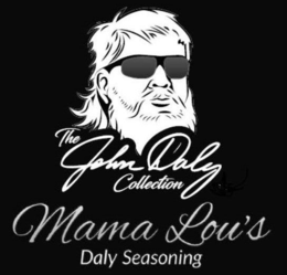 THE JOHN DALY COLLECTION MAMA LOU'S DALY SEASONING logo