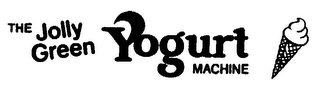 THE JOLLY GREEN YOGURT MACHINE logo