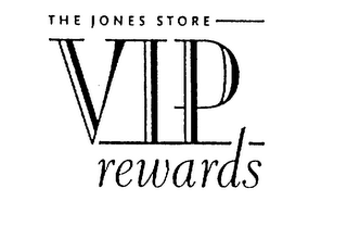 THE JONES STORE VIP REWARDS logo