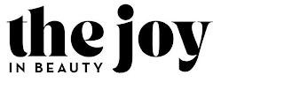 THE JOY IN BEAUTY