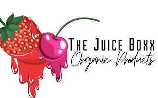 THE JUICE BOXX ORGANIC PRODUCTS logo
