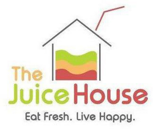 THE JUICE HOUSE EAT FRESH. LIVE HAPPY. logo