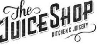 THE JUICE SHOP KITCHEN & JUICERY logo