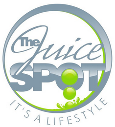 THE JUICE SPOT IT'S A LIFESTYLE logo
