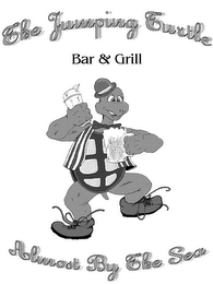 THE JUMPING TURTLE BAR & GRILL ALMOST BY THE SEA logo