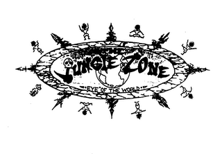 THE JUNGLE ZONE EYE OF THE WORLD logo