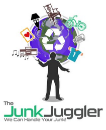 THE JUNK JUGGLER WE CAN HANDLE YOUR JUNK! 1 logo