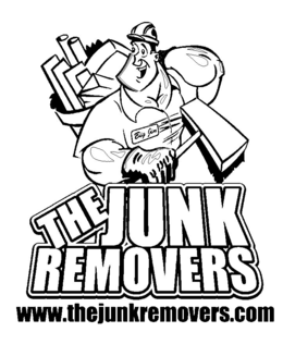 THE JUNK REMOVERS BIG JIM WWW.THEJUNKREMOVERS.COM logo