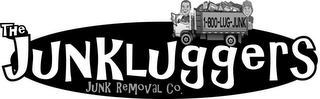 THE JUNKLUGGERS JUNK REMOVAL CO. 1-800-LUG-JUNK logo
