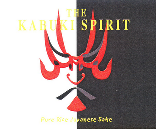THE KABUKI SPIRIT PURE RICE JAPANESE SAKE logo
