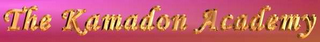 THE KAMADON ACADEMY logo
