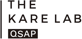 THE KARE LAB QSAP logo