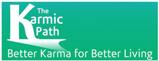 THE KARMIC PATH BETTER KARMA FOR BETTER LIVING logo