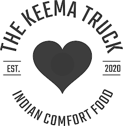 THE KEEMA TRUCK INDIAN COMFORT FOOD EST. 2020 logo