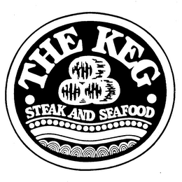 THE KEG STEAK AND SEAFOOD logo