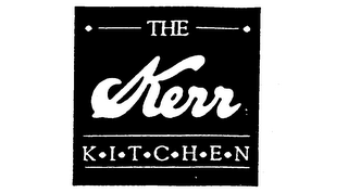 THE KERR K-I-T-C-H-E-N logo