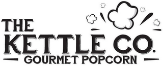 THE KETTLE CO. GOURMET POPCORN logo