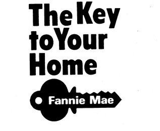 THE KEY TO YOUR HOME FANNIE MAE logo