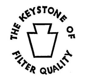 THE KEYSTONE OF FILTER QUALITY logo