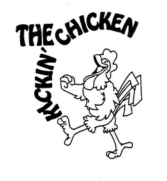 THE KICKIN' CHICKEN logo