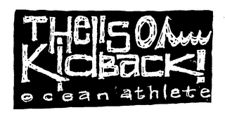 THE KID IS BACK OCEAN ATHLETE logo