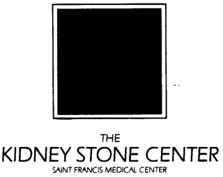 THE KIDNEY STONE CENTER SAINT FRANCIS MEDICAL CENTER logo