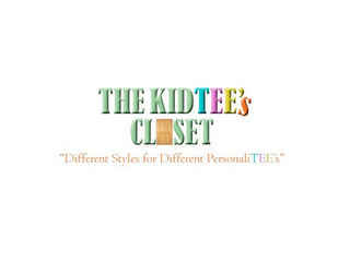 THE KIDTEE'S CL SET "DIFFERENT STYLES FOR DIFFERENT PERSONALITEE'S" logo