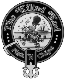 THE KILTED KOD FISH 'N CHIPS logo