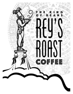 THE KING OF BEANS REY'S ROAST COFFEE logo