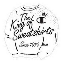 THE KING OF C SWEATSHIRTS SINCE 1919 logo