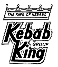 THE KING OF KEBABS KEBAB KING GROUP logo