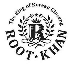 THE KING OF KOREAN GINSENG ROOT KAHN R logo