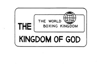 THE KINGDOM OF GOD THE WORLD BOXING KINGDOM logo