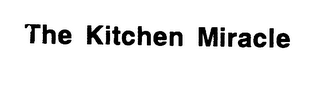 THE KITCHEN MIRACLE logo