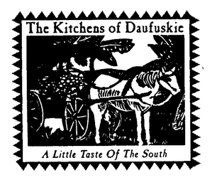 THE KITCHENS OF DAUFUSKIE A LITTLE TASTE OF THE SOUTH logo