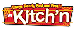 THE KITCH'N ALWAYS READY, FAST AND FRESH! logo