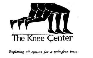 THE KNEE CENTER EXPLORING ALL OPTIONS FOR A PAIN-FREE KNEE logo