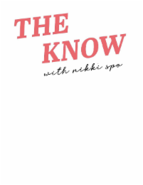 THE KNOW WITH NIKKI SPO