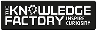 THE KNOWLEDGE FACTORY INSPIRE CURIOSITY logo